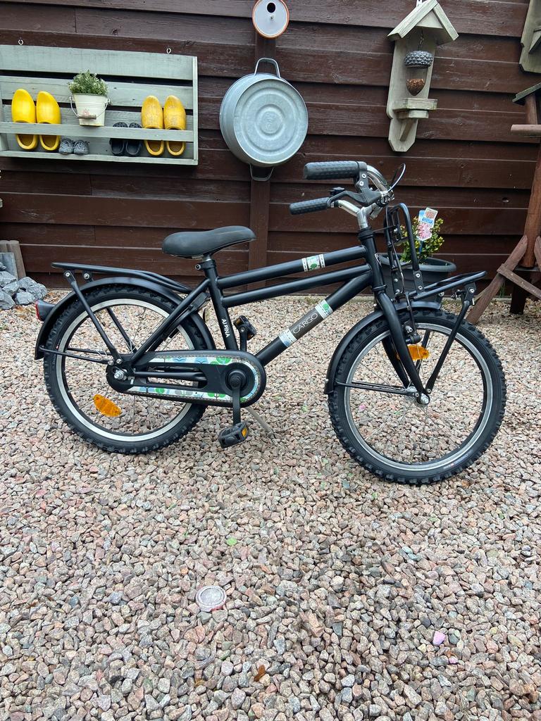 Jongensfiets alpina cargo 18 inch, Ophalen, Gebruikt, 18 inch