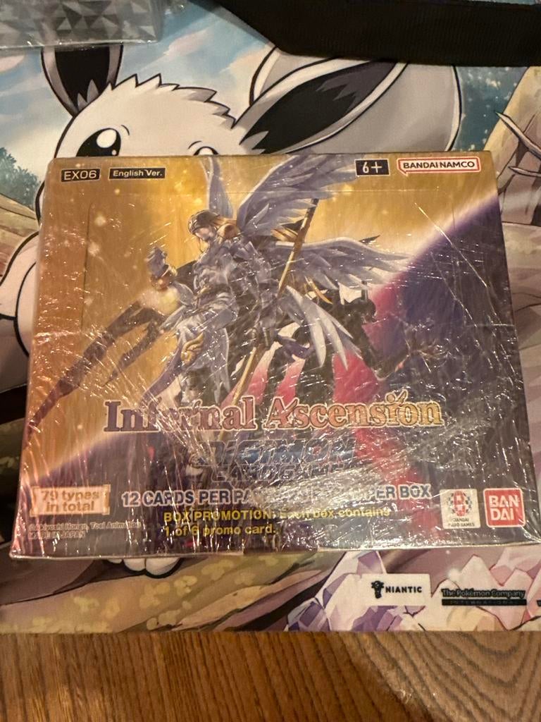 Digimon Card Game EX06 Infernal Ascension Booster Box, Ophalen of Verzenden, Nieuw, Boosterbox
