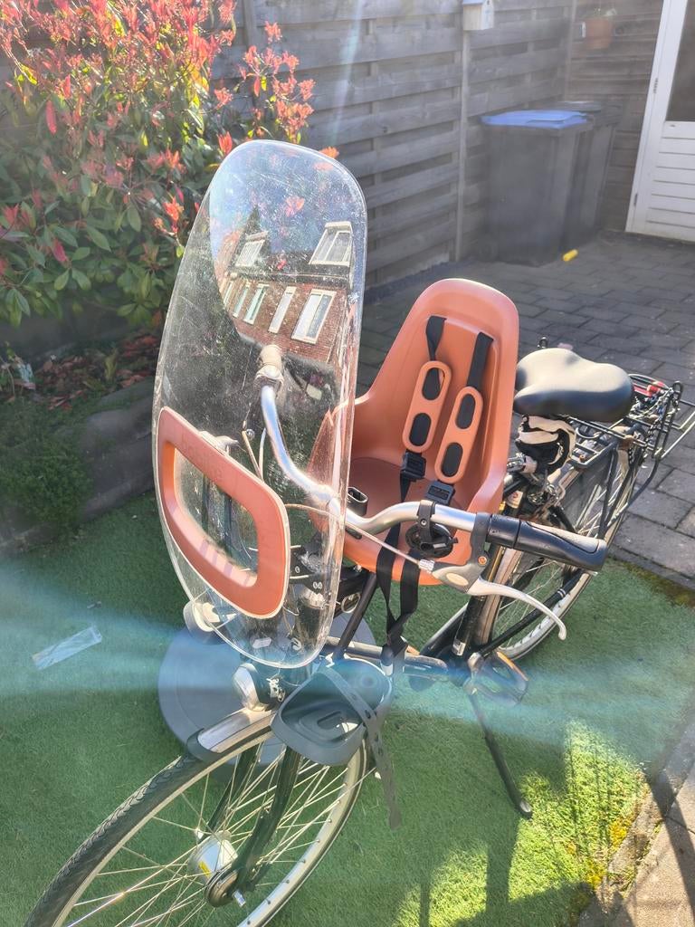 Bobike Mini One Voorzitje Chocolate Brown, Fietsen en Brommers, Fietsaccessoires | Fietsstoeltjes, Ophalen, Voorzitje, Bobike