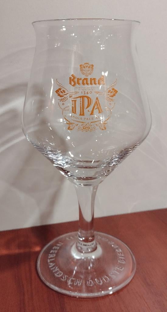 Brand IPA Glas 25cl. (H), Ophalen of Verzenden, Gebruikt, Glas of Glazen, Brand