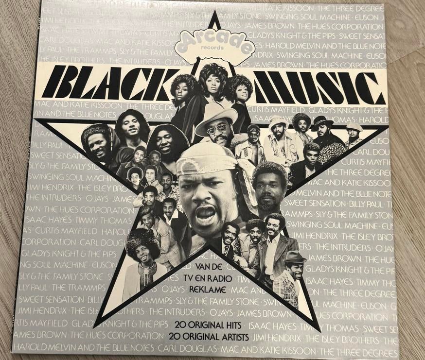 Black Music LP - 20 Original Hits, Ophalen of Verzenden, Gebruikt, 12 inch