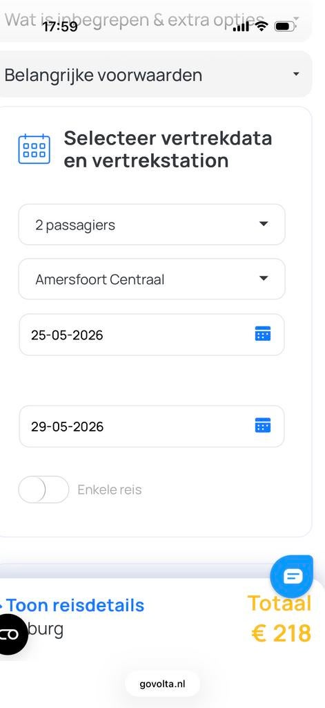 2 treinkaartjes naar Hamburg (incl reservering zitplaatsen), Tickets en Kaartjes, Twee personen, Trein, Buitenland, Met bestemming of datum
