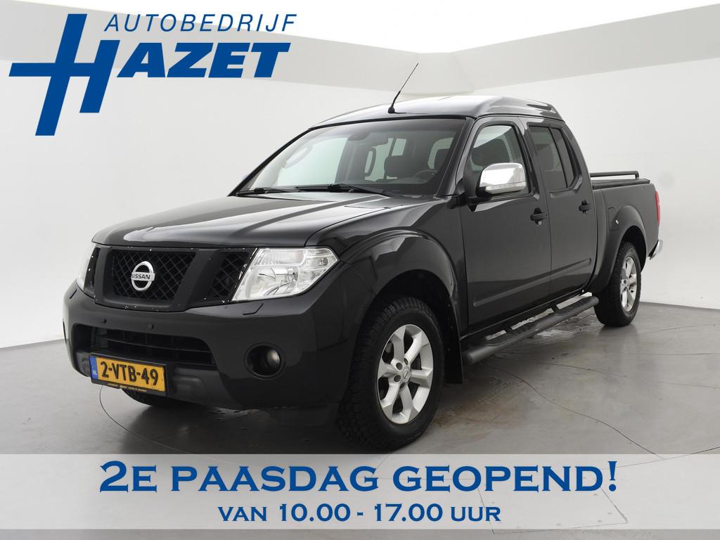 Nissan Navara 2.5 DCI 190 PK AUT. 4X4 5-PERSOONS DOUBLE CAB, Stof, Gebruikt, Overige modellen, 3000 kg
