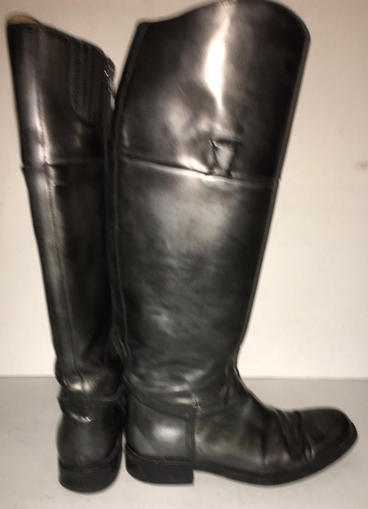 SENDRA zilver grijze geheel leren laarzen 37, Ophalen of Verzenden, Zo goed als nieuw, Grijs, Hoge laarzen