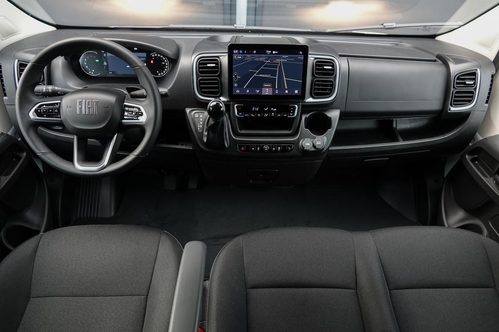 Fiat Ducato L2H2 2.2 MultiJet 140Pk Aut. | 35 | Dubbele cabi, 2033 kg, Stof, Gebruikt, Zwart