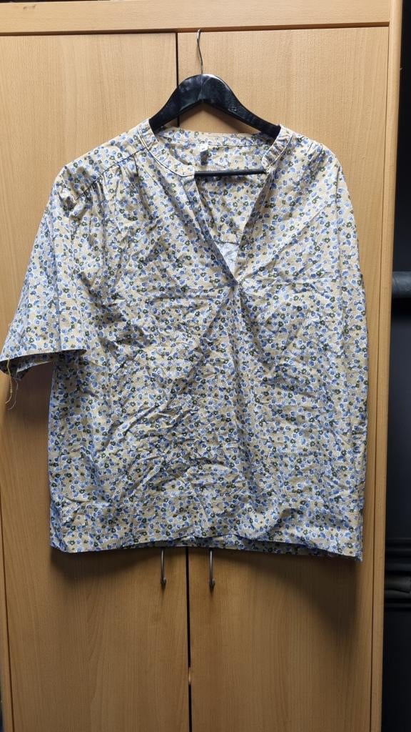 Hema blouse maat XL met bloemenprint, Overige kleuren, Maat 46/48 (XL) of groter, Nieuw, Ophalen of Verzenden