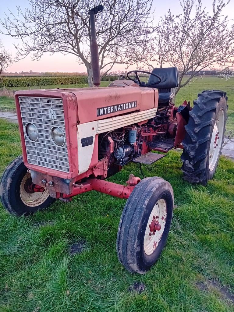 International tractor 423 in onderdelen ihc fritzmeier, Ophalen