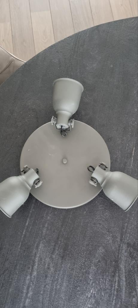 IKEA Hektor plafondlamp met 3 spotjes, Huis en Inrichting, Ophalen