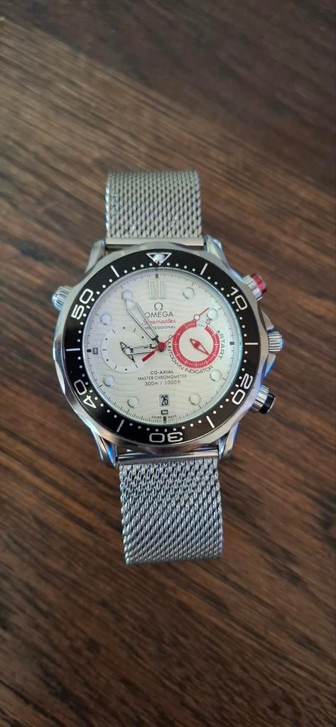 Omega seamaster, Ophalen of Verzenden, Zo goed als nieuw, Staal, Overige merken