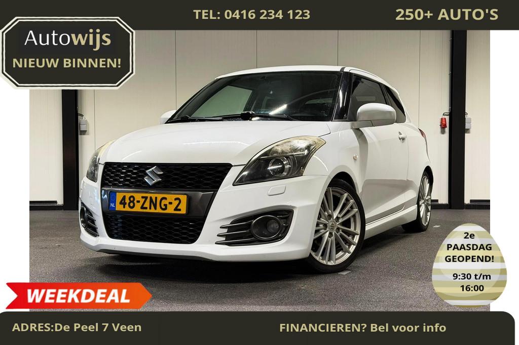 Suzuki Swift 1.6 Sport|NL AUTO|136PK|XENON|Goed onderhouden, Auto's, Suzuki, Voorwielaandrijving, Euro 5, Gebruikt, Zwart
