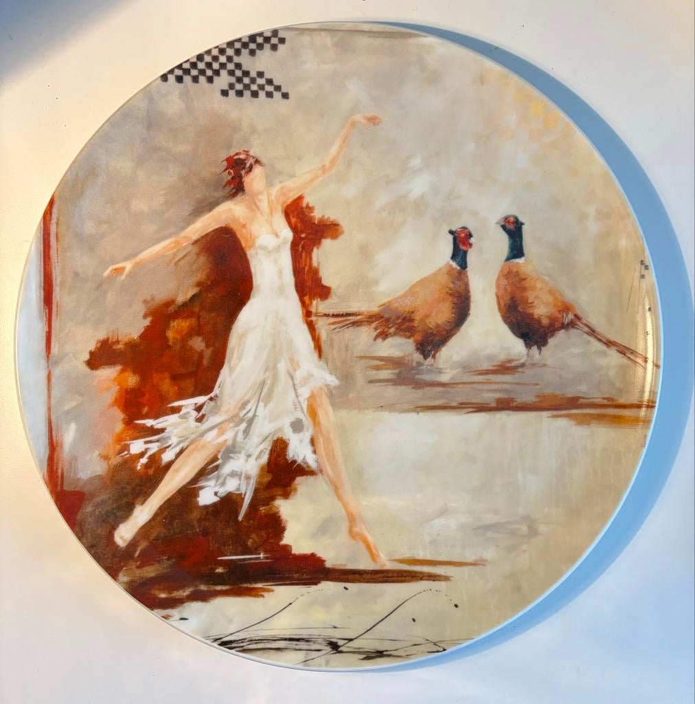 2 identieke wandborden klokgaaf, Ophalen of Verzenden