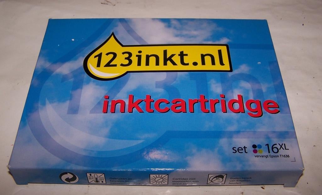 123 inkt Epson T1636 Inkt pack cartridges. Nieuw in doos., Ophalen of Verzenden, Nieuw, Cartridge, 123inkt
