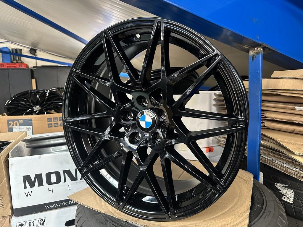 NIEUW 18inch BMW 666M Style Breedset Velgen 5x120 E90 F30 F1, Auto-onderdelen, Banden en Velgen, 18 inch, -, -, Banden en Velgen