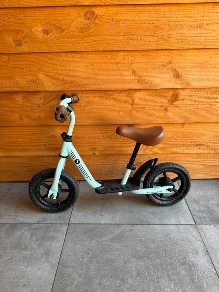 Te koop: Stoere loopfiets, Fietsen en Brommers, Fietsen | Kinderfietsjes, Gebruikt, Minder dan 16 inch, Ophalen