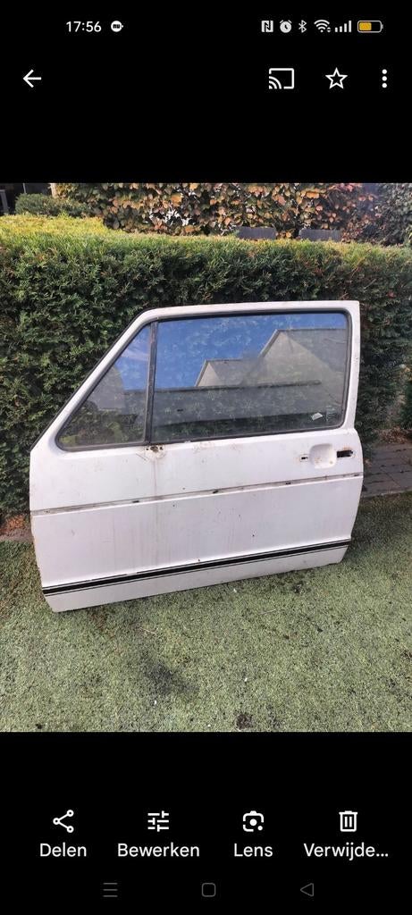 Linker deur tbv een Volkswagen Golf type 1, Auto-onderdelen, Ophalen, Gebruikt, Volkswagen