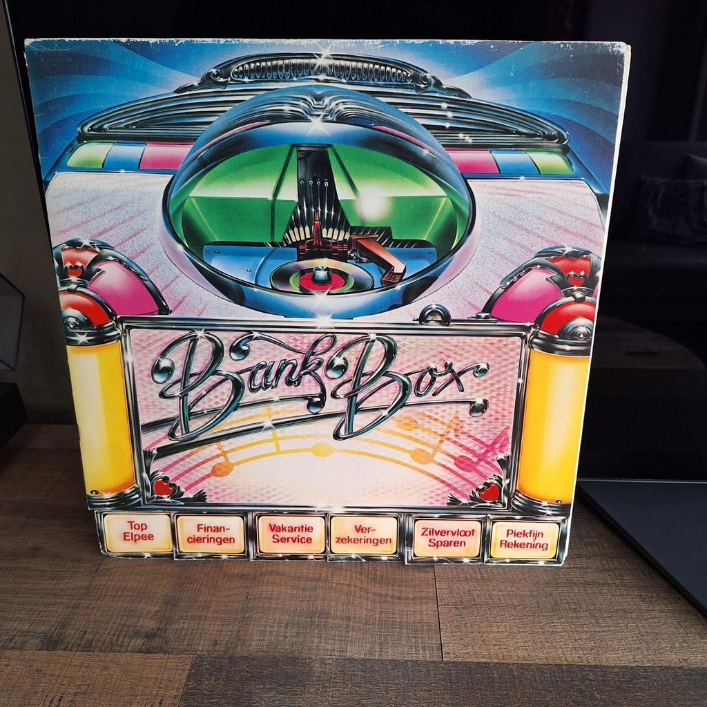 Bank box, Ophalen of Verzenden, Gebruikt, 12 inch, Pop