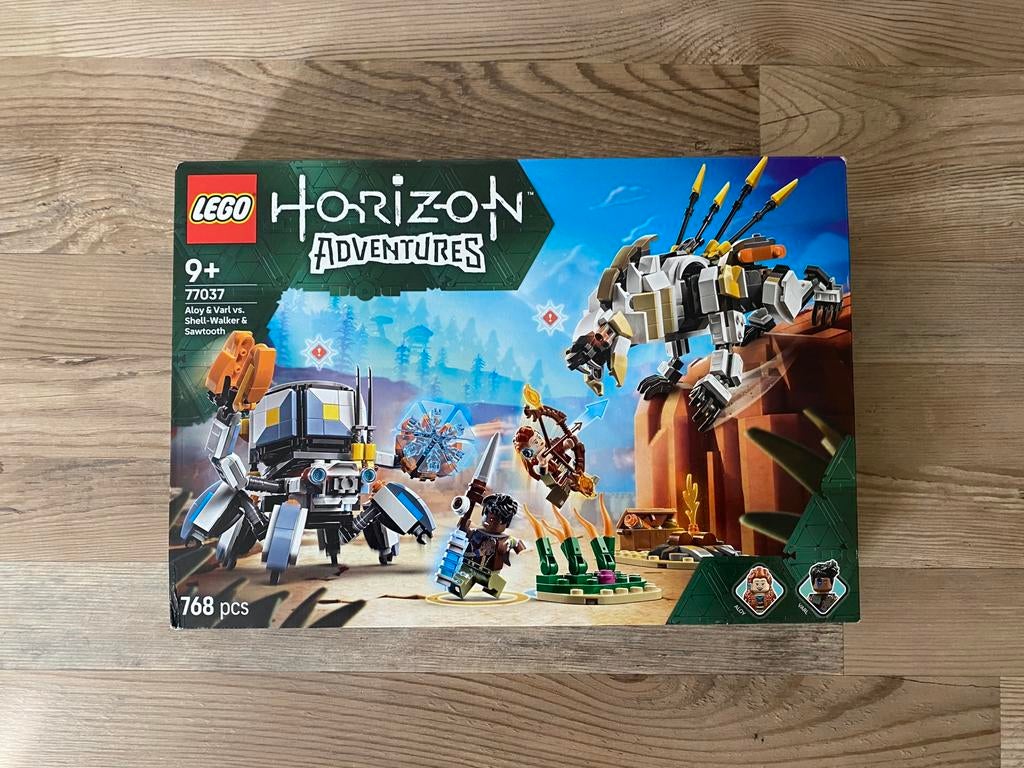 Lego Horizon - aloy en varl vs shell-walker en sawtooth, Overige thema's, Lego, Nieuw, Ophalen of Verzenden