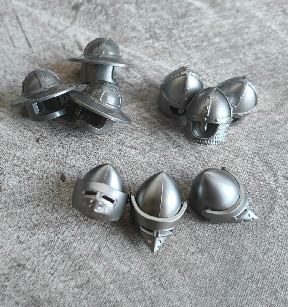 Bricks Custom Middeleeuwse Helm NIEUW, Kinderen en Baby's, Speelgoed | Bouwstenen, Ophalen of Verzenden, Nieuw