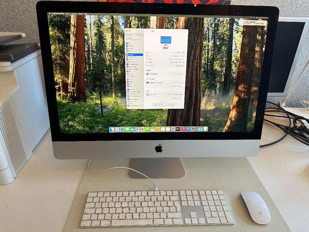 Apple iMac 27" 2020 model, Gebruikt, 32 GB, SSD, IMac