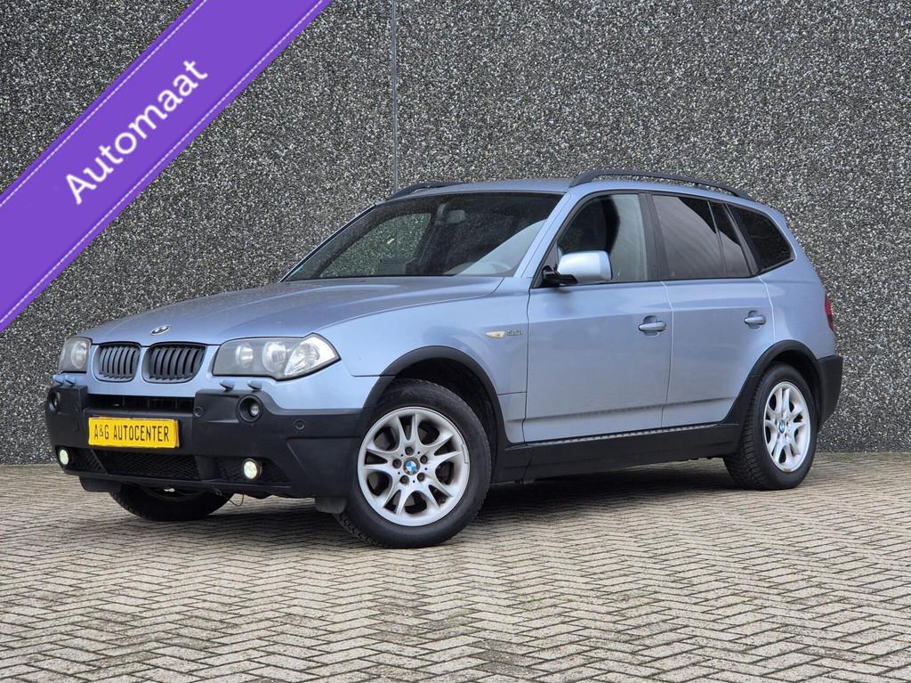 BMW X3 3.0i 4x4 Sport High Executive/Airco/Cruise/Leer/232PK, Automaat, Navigatiesysteem, Gebruikt, Bedrijf