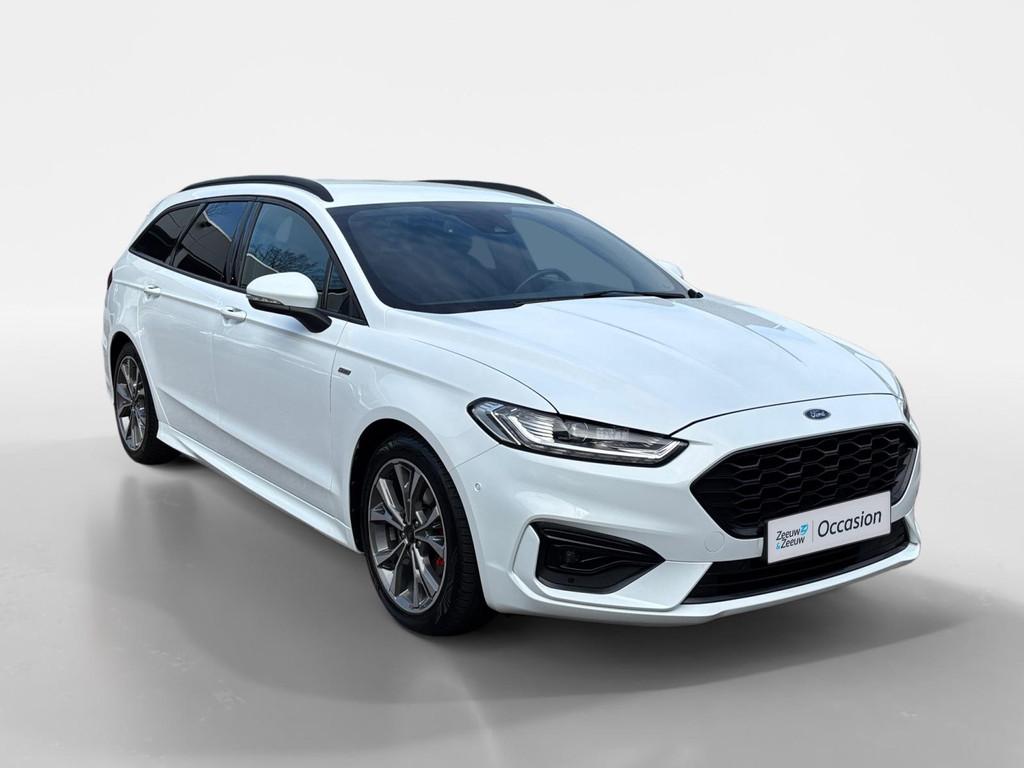 Ford Mondeo Wagon 2.0 IVCT HEV ST-Line | Lederen bekleding |, Gebruikt, 4 cilinders, Leder en Stof, Hybride Elektrisch/Benzine