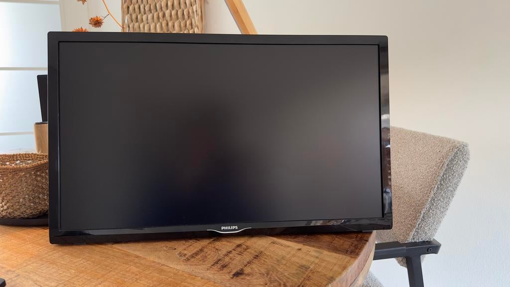 Philips 24 inch TV - Perfecte staat met afstandsbediening, Audio, Tv en Foto, Televisies, Ophalen, Philips, LED, 50 Hz