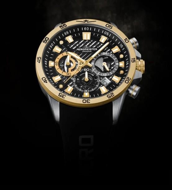 Herenhorloge van Aeromeister, Sieraden, Tassen en Uiterlijk, Horloges | Heren, Overige merken, Ut, Nieuw, Ophalen of Verzenden