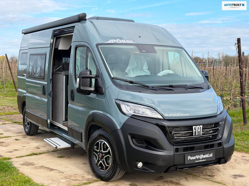 Possl Summit Shine 600 LR 180PK/Automaat/Trekhaak/MAXI/Winte, Caravans en Kamperen, Automaat, Buscamper of Camperbus, Pössl, Bedrijf