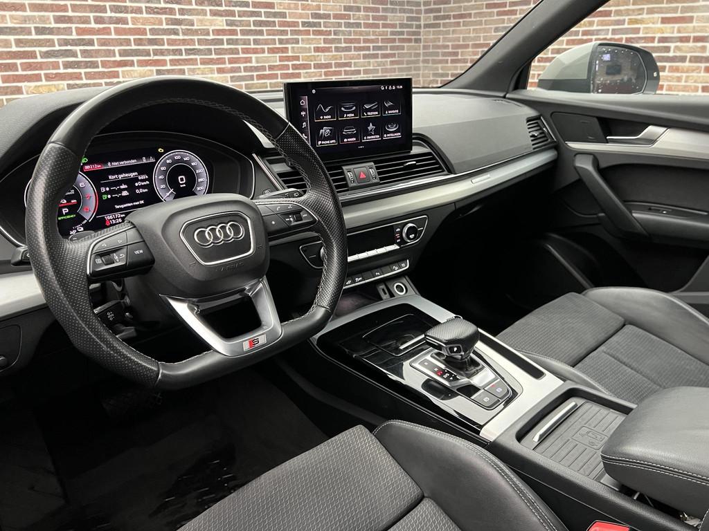 Audi Q5 Sportback 55 TFSI e S edition Panorama Nardo Virtual, Automaat, Gebruikt, 4 cilinders, Plug-in hybride