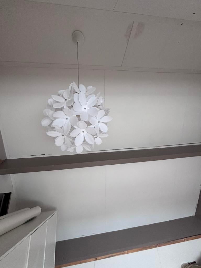 Karwei lamp bloem, Ophalen of Verzenden, Zo goed als nieuw, Minder dan 50 cm