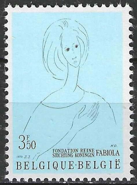 Belgie 1970 - Yvert/OBP 1546 - Koningin Fabiola (PF), Verzenden, Postfris, Koninklijk huis