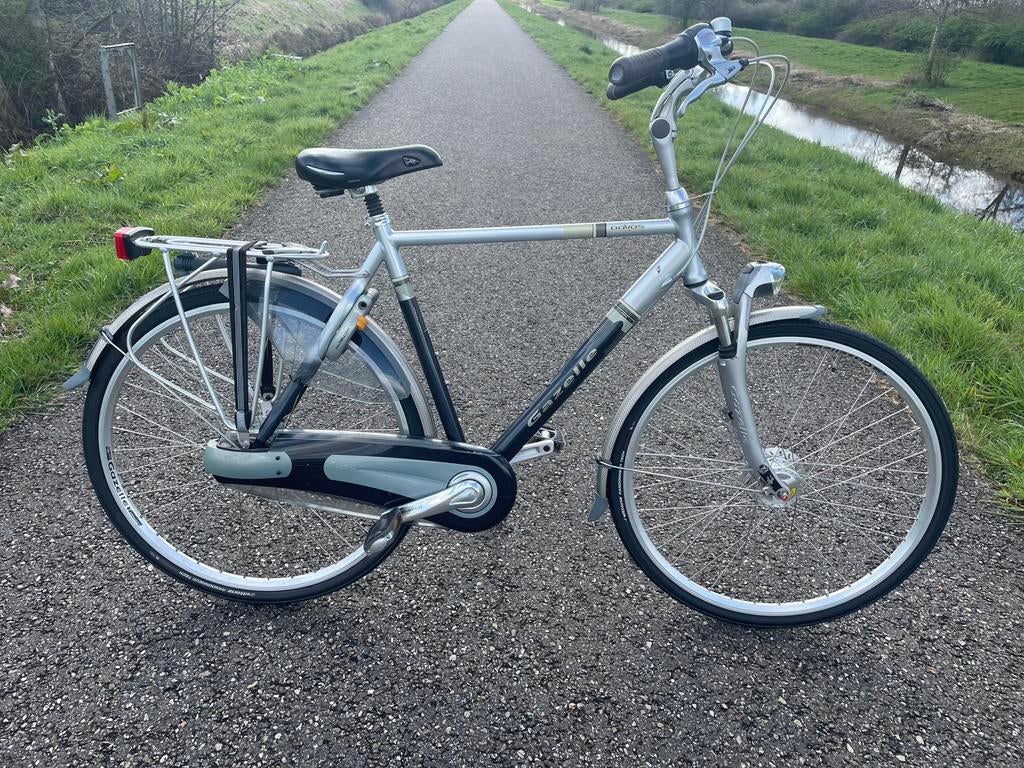 Gazelle herenfiets XL 8 versnellingen H60 fiets fietsklaar, Ophalen, Versnellingen, Zo goed als nieuw, 57 tot 61 cm