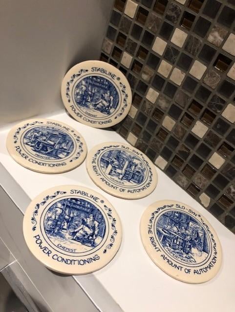 DELFTS BLAUW - onderzetters te koop!, Antiek en Kunst, Ophalen of Verzenden