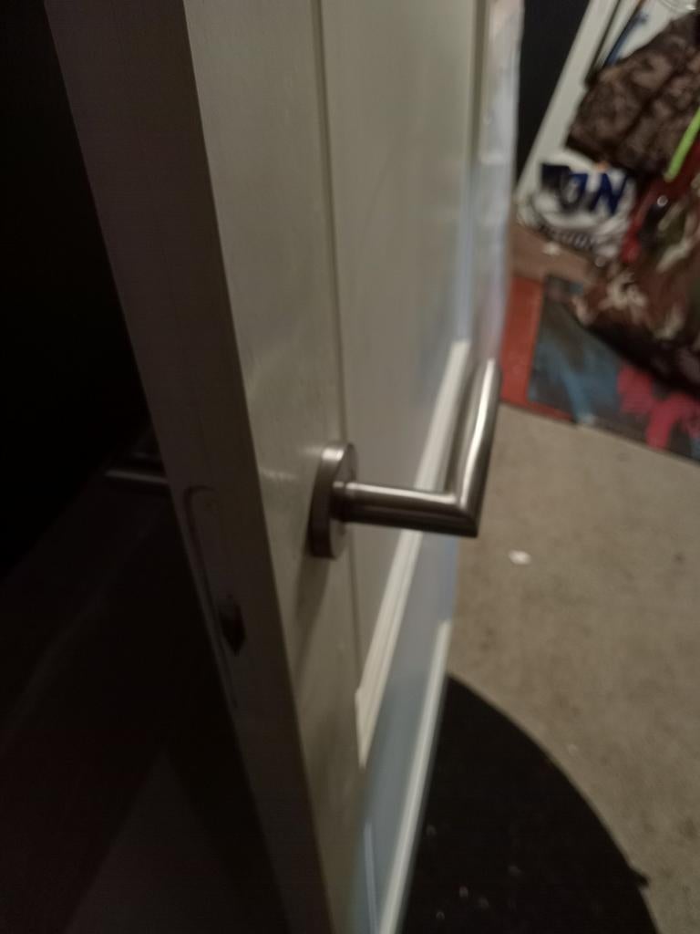 Binnen opdekdeur 80x201.5 cm, Doe-het-zelf en Verbouw, Deuren en Horren, Ophalen, Gebruikt, 80 tot 100 cm, Binnendeur