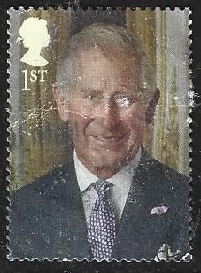 E 615 - 2016 - UK/ prins Charles, Ophalen of Verzenden, Overige landen, Gestempeld