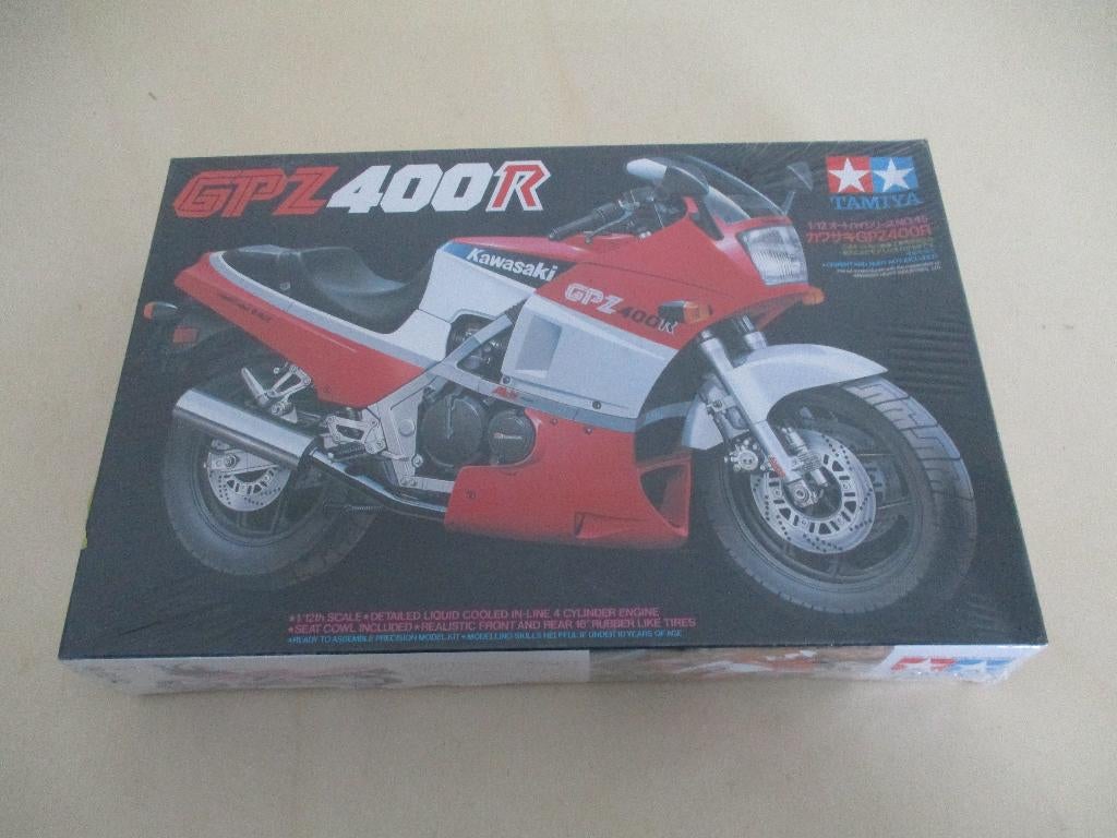 Tamiya Kawasaki  GPZ 400R, Nieuw, Ophalen of Verzenden, Tamiya, Groter dan 1:32