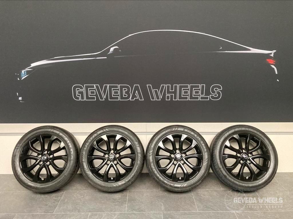17'' originele Nissan Juke F15 demo velgen + banden 5x114.3, Auto-onderdelen, -, -, Banden en Velgen, 17 inch