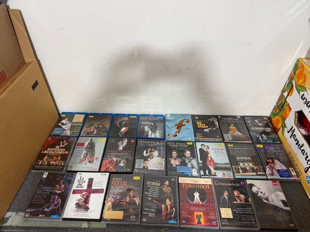 Verzameling opera dvds, Alle leeftijden, Ophalen of Verzenden, Zo goed als nieuw