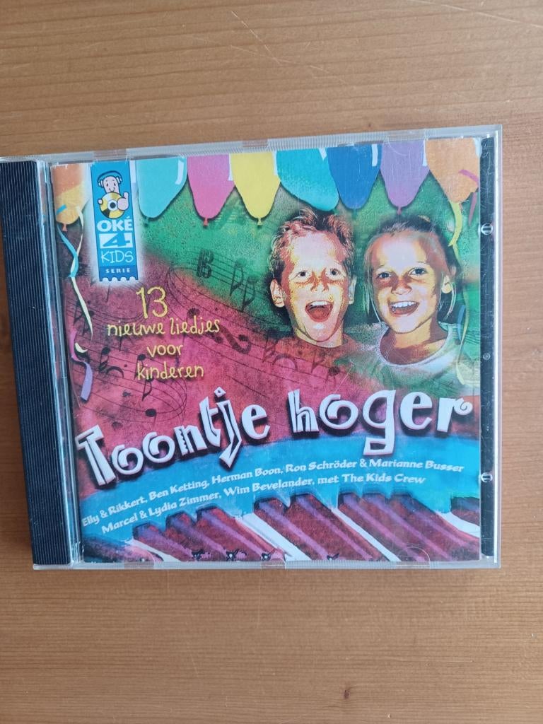 Toontje hoger - 13 nieuwe liedjes voor kinderen € 2,50, Ophalen of Verzenden, Gebruikt, Muziek, 6 tot 9 jaar