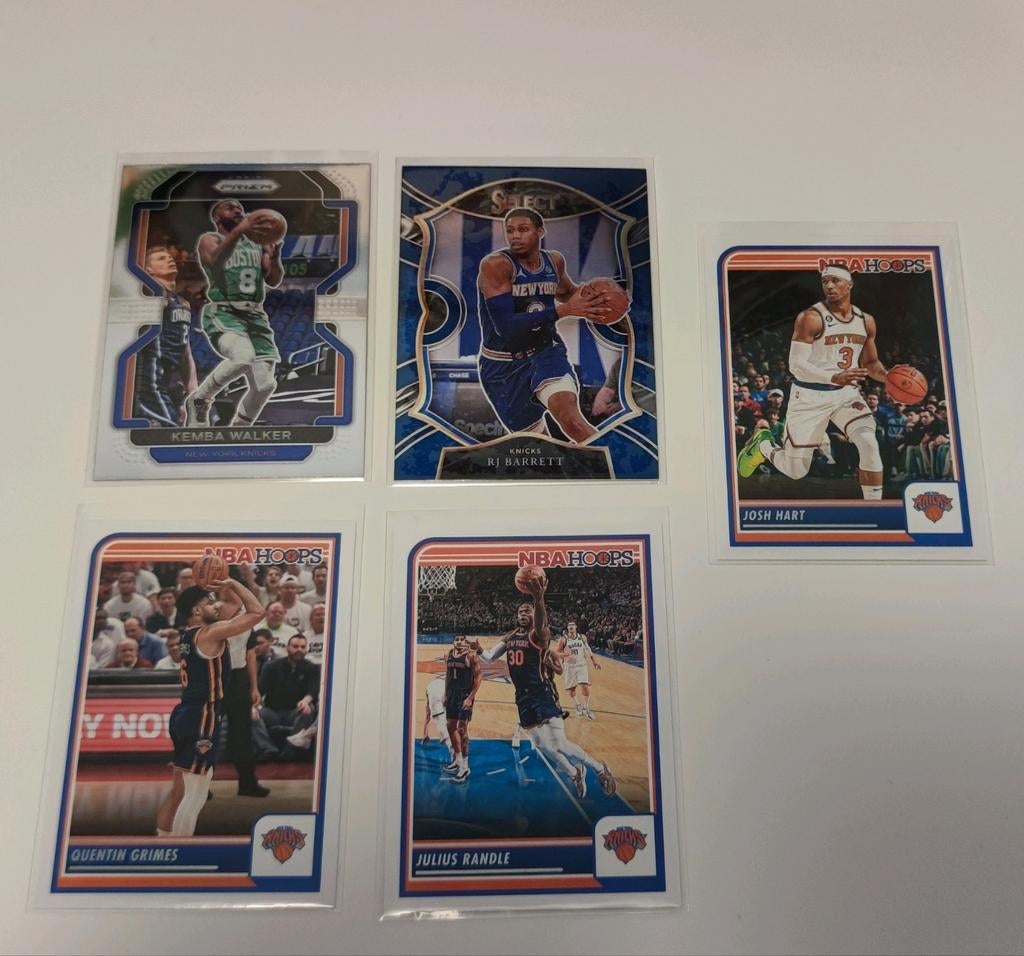 NBA basketbal kaarten NY Knicks, Ophalen of Verzenden