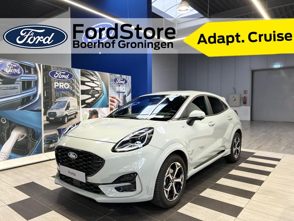 Ford Puma EcoBoost Hybrid 125 pk ST-Line X | Winter Pack | A, 125 pk, Zwart, 1226 kg, Bedrijf