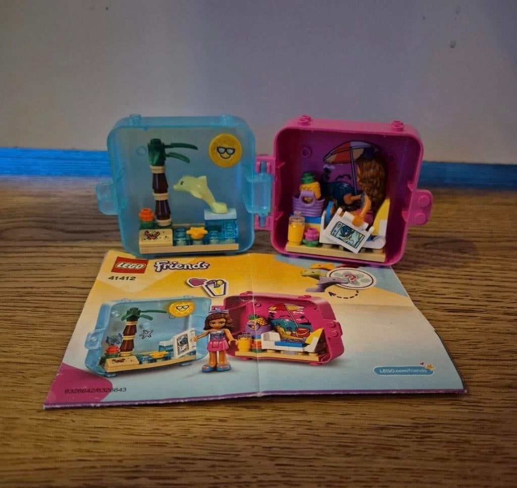 Lego Friends 41412 Olivia's Zomerplezier Kubus Compleet, Ophalen of Verzenden