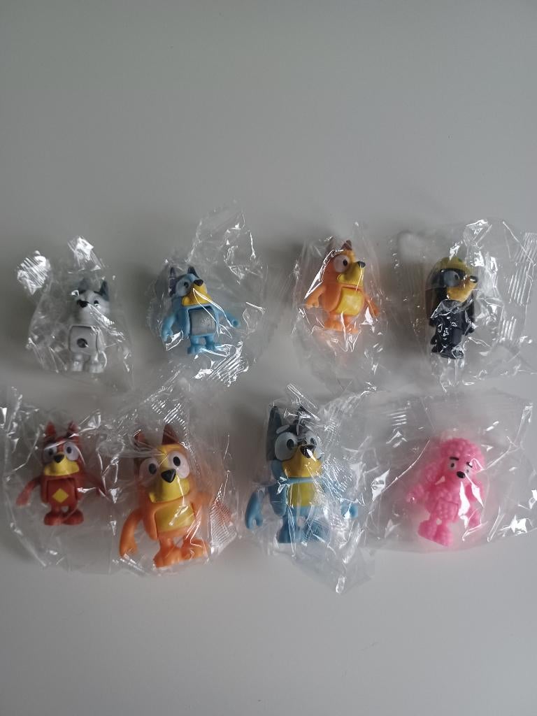 Bluey 8 figuren - Nieuw, Kinderen en Baby's, Speelgoed | Actiefiguren, Nieuw, Verzenden