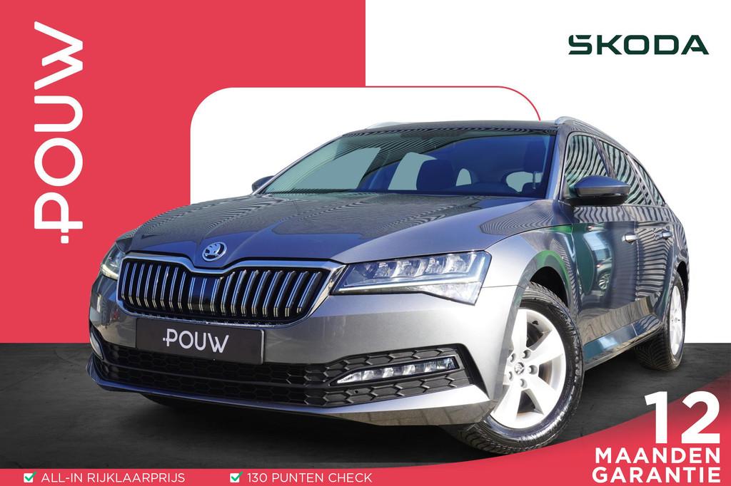 Skoda Superb Combi 1.5 TSI 150pk ACT Business Edition | Trek, 12 maanden, Stof, Origineel Nederlands, 1600 kg