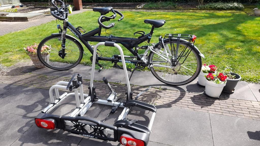 Koga Miyata Twin Traveller tandem vouwbaar,  met fietsdrager, Gebruikt, Opvouwbaar, 47 tot 51 cm, Koga Miyata