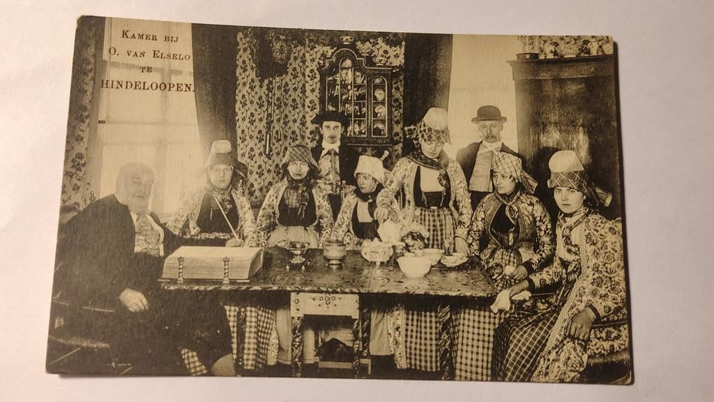 Hindeloopen KAMER BIJ O. VAN ELSELO, Verzamelen, Ophalen of Verzenden