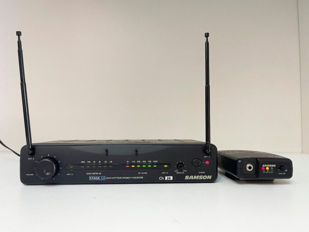 SAMSON SR55 Headset Samson SE10 VHF draadloos systeem, N, Overige typen, Ophalen of Verzenden, N