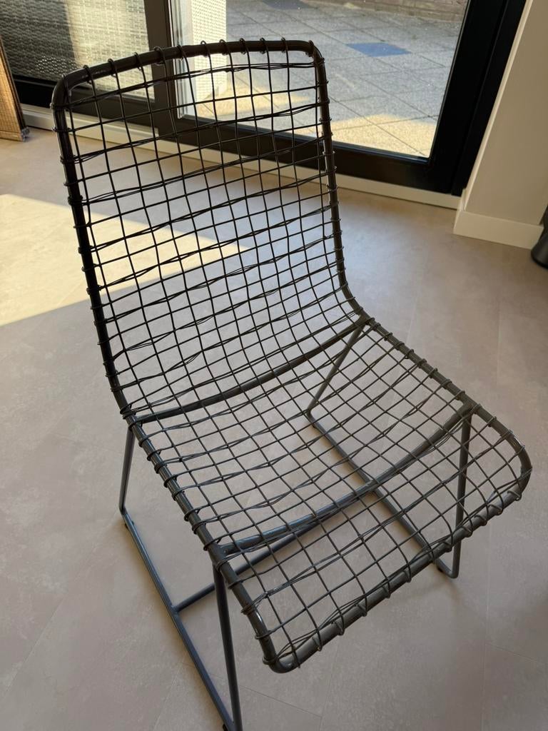 Draadstoel, Huis en Inrichting, Stoelen, Ophalen, Zo goed als nieuw, Eén