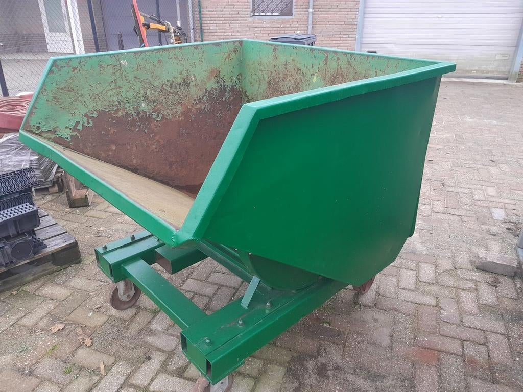 Kiepbak voor heftruck - Ideaal voor afval en bulkgoed, Ophalen of Verzenden