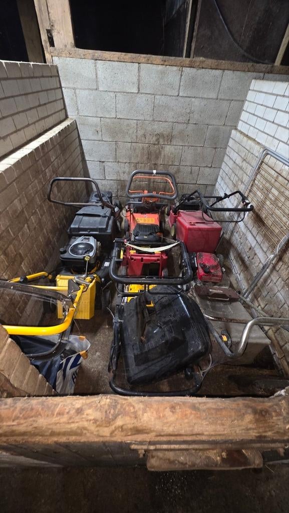 Partij loopmaaiers opknappers, Tuin en Terras, Ophalen, 50 cm of meer